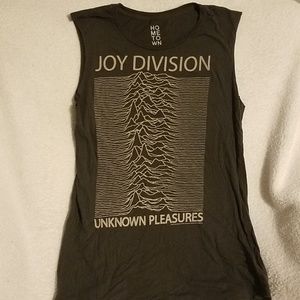 Lip Service Tops - Joy Division long line tank Lip Service Tops - Joy Division long line tank